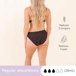 Leakproof Organic Cotton Period Underwear for All Sizes