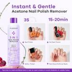 Glamonade Nail Polish Remover with Grape Seed Oil
