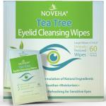 Tea Tree Oil Eyelid & Lash Wipes - 60 Count