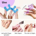 Soft Gel Toe Separators for Perfect Pedicures
