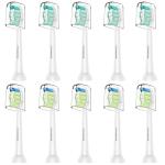 10 Pack Replacement Heads for Philips Sonicare