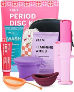 Pixie Menstrual Disc Kit for Easy Period Care