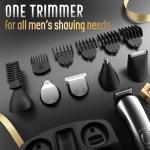 Ufree Waterproof Beard Trimmer & Grooming Kit