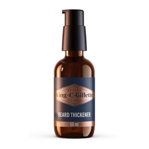 King C. Gillette Beard Thickener with Vitamin B & Caffeine