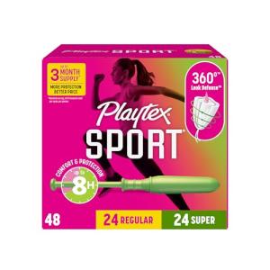 Playtex Sport Tampons Multipack - Fragrance-Free 48ct
