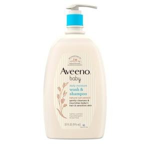 Aveeno Baby Moisture Body Wash & Shampoo 33oz