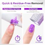Glamonade Nail Polish Remover Wipes - 50 Pack