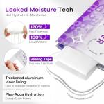 Glamonade Nail Polish Remover Wipes - 50 Pack