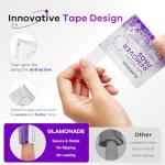 Glamonade Nail Polish Remover Wipes - 50 Pack