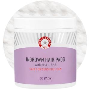 First Aid Beauty Ingrown Hair Treatment Pads, 60 Count