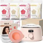 KOTAMU Pink Digital Wax Kit for Hair Removal