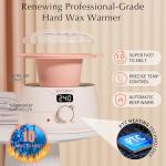 KOTAMU Pink Digital Wax Kit for Hair Removal