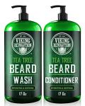 Tea Tree Oil Beard Wash and Conditioner Set