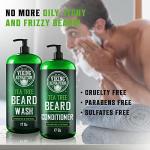 Tea Tree Oil Beard Wash and Conditioner Set