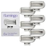 Flamingo Women's 5-Blade Razor Refill Cartridges - 6 Count