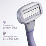 Flamingo Women's 5-Blade Razor Refill Cartridges - 6 Count