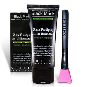 SHILLS Charcoal Face Mask with Application Brush