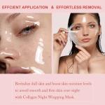 Ayzololo Collagen Overnight Face Mask with Brush