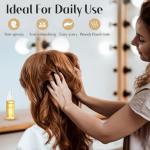 24K Gold Hair Serum for Shine and Repair