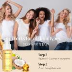 24K Gold Hair Serum for Shine and Repair
