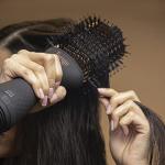 L'ANGE HAIR 2-in-1 Blow Dryer Brush (Black)