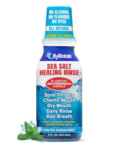H2Ocean Healing Rinse Mouthwash - Fresh Arctic Mint