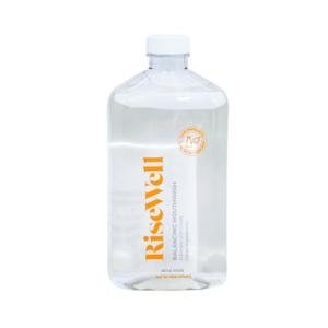 RiseWell Alcohol-Free pH Balancing Mouthwash - Wild Mint