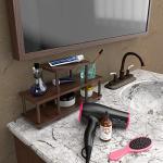 Purelite Easy-Pour Glass Mouthwash Dispenser Bottle