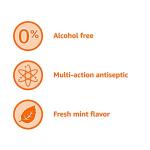 Alcohol-Free Antiseptic Rinse in Fresh Mint