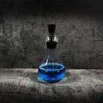 Purelite Easy-Pour Glass Mouthwash Dispenser Bottle