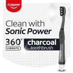 Colgate 360 Vibrate Charcoal Toothbrushes - 2 Pack