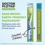 Soft Flossing Toothbrush for Sensitive Teeth, 2 Pack
