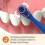 Amazon Basics Kids Battery Toothbrush Set - 2 Pack