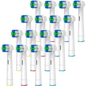 16 Pack Replacement Heads for Oral-B Electric Toothbrush