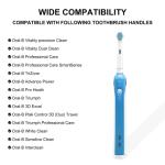 SetSail 8-Pack Replacement Brush Heads for Oral B