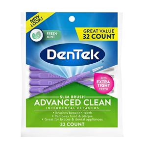 DenTek Slim Brush Interdental Cleaners, 32 Count