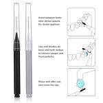 100 Interdental Brushes for Easy Dental Cleaning
