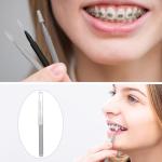 100 Interdental Brushes for Easy Dental Cleaning