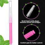 100 Interdental Brushes for Easy Dental Care