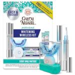 GuruNanda Wireless Teeth Whitening Kit with LED Light