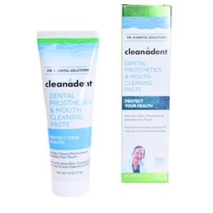All-Natural Denture Toothpaste for Fresh Breath