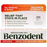 Benzodent Maximum Strength Pain Relief Cream, 0.25 oz