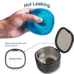 Uouovo No-Leak Denture Bath & Cleaning Box