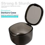 Uouovo No-Leak Denture Bath & Cleaning Box