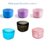 Uouovo No-Leak Denture Bath & Cleaning Box