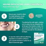 Oracoat FreshMelts Arctic Mint Breath Fresheners, 40 Count