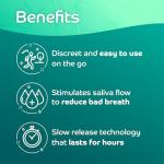 Oracoat FreshMelts Arctic Mint Breath Fresheners, 40 Count