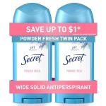 Secret Antiperspirant Deodorant for Women, Powder Fresh