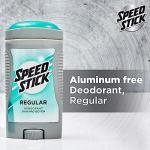 Speed Stick Men's Deodorant, Regular, 4-Pack