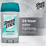 Speed Stick Men's Deodorant, Regular, 4-Pack